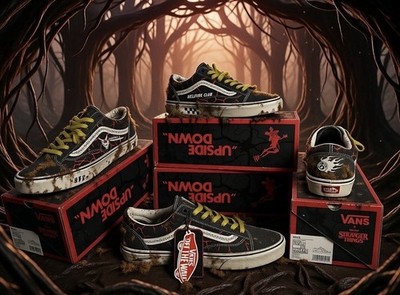 NWT VANS Style 36 Hellfire Club Stranger Things BLK/Rd Mens 11-DEADSTCK 2022 NIB