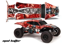 AMR RC GRAPHIC DECAL STICKER KIT TRAXXAS JCONCEPTS SHORT COURSE BAJR - MADHATTER