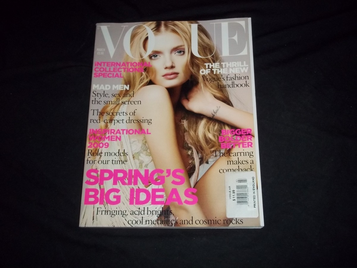 女性情報誌 GLAMOUR US Magazine August 2009 Glamour magazine is ending print editions, 'doubling down on