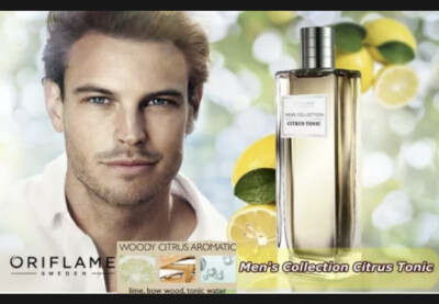 Oriflame Mens Collection Citrus Tonic Eau de Toilette 75ml UK