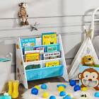 Songmicshome Kids' Bookcase, Book Organizer, With Anti-Tip Kit, Storage Shelf Fo