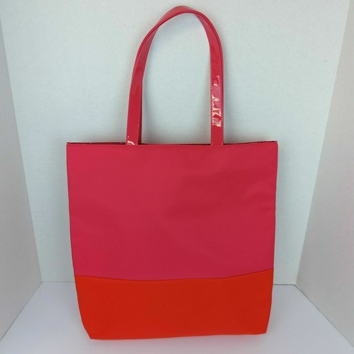 Lancome Pink / Red Reversible Tote Beach Bag with HandlesListed for charity - Picture 4 of 8