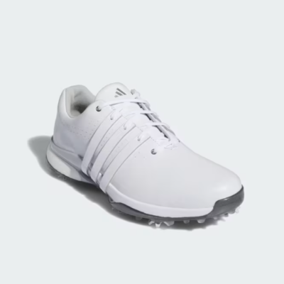 adidas ホワイト ゴルフシューズ TOUR360XT Adidas Tour 360 24 Men's Golf Shoes 'White Silver' - IF0244