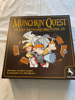 Munchkin Quest Brettspiel, gebraucht, kaum gespielt