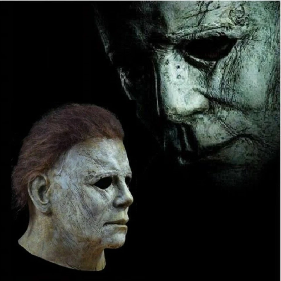 Deluxe Michael Myers Maske Halloween Latex Kopf Erwachsenes Kostüm Geschenk DEU. - Bild 4 von 4