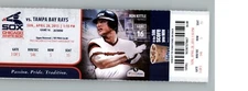 Tampa Bay Rays vs Chicago White Sox 4/28/2013 Full Ticket  - Ron Kittle