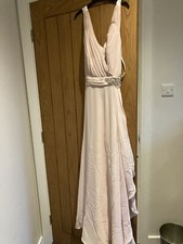 pale pink bridemaid dress debenhams size 10