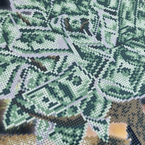 Bead Embroidery Kit Tree Of Money DIY Stamped Bead Needlepoint Beadwork b526 - Picture 11 of 19
