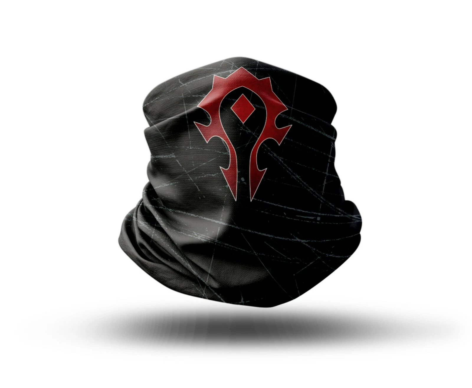 Washable Fabric Face Cover Neck Gaiter Print WoW, Horde Force Design EU Made