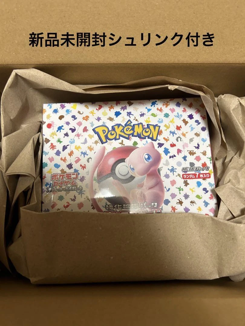 Pokemon Card Enhanced Expansion Pack 151 1BOX with Shrink No.MC632