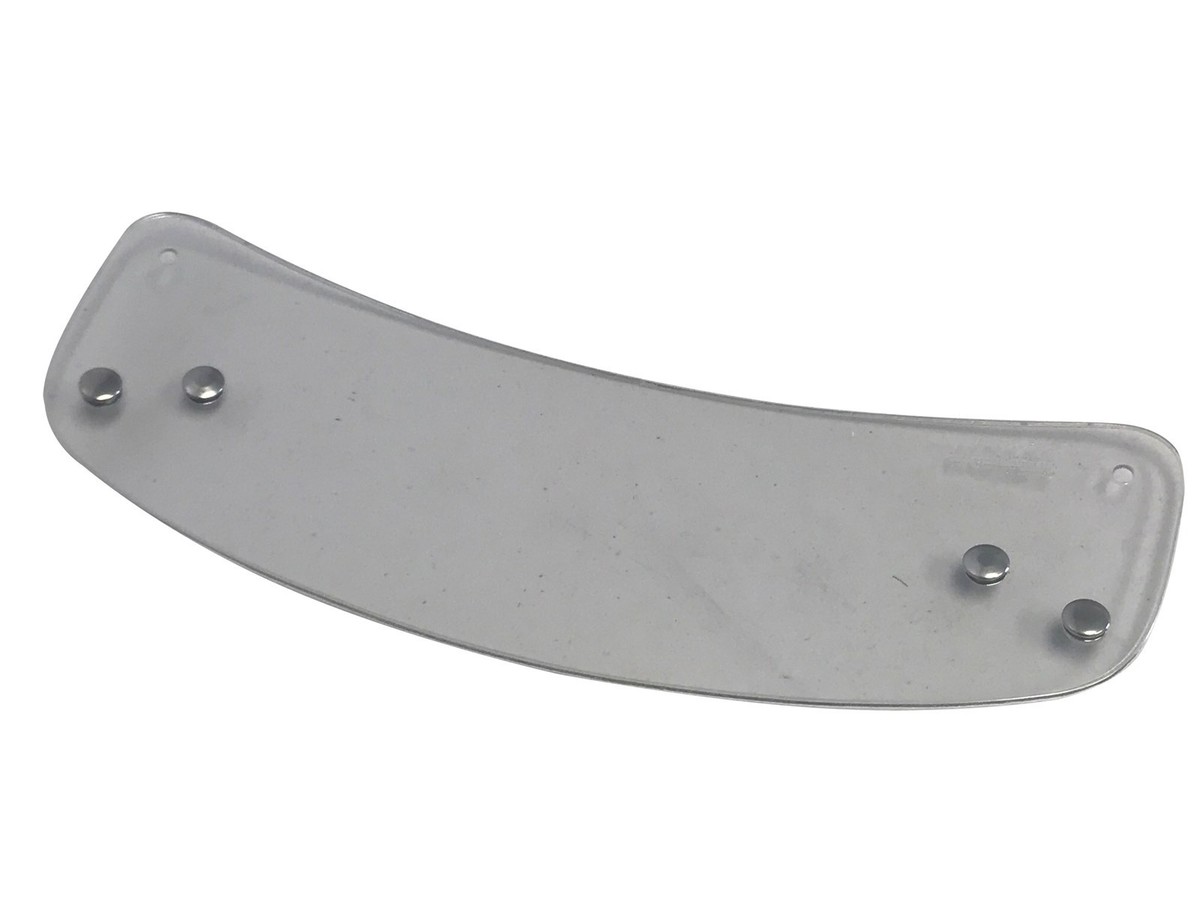 Protector Desbrozadora Casco Moto Vintage - Visera Burbuja Y 3 Broches  (talla única) Pantalla Facial Covid, image size:1200x900