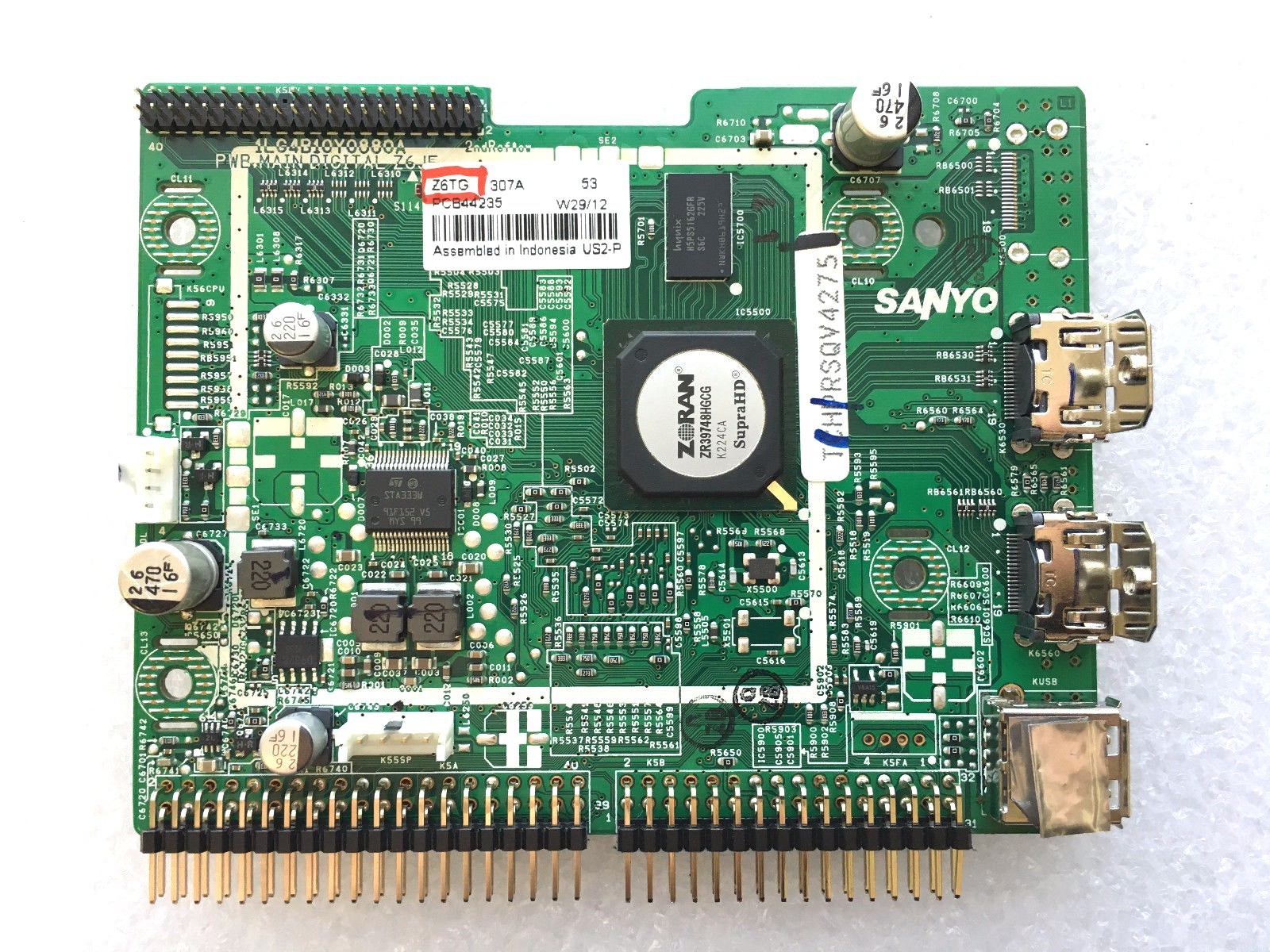 Sanyo DP32642 Digital Board 1LG4B10Y0880A , Z6TG | eBay