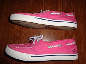 nautica shoes womens pink