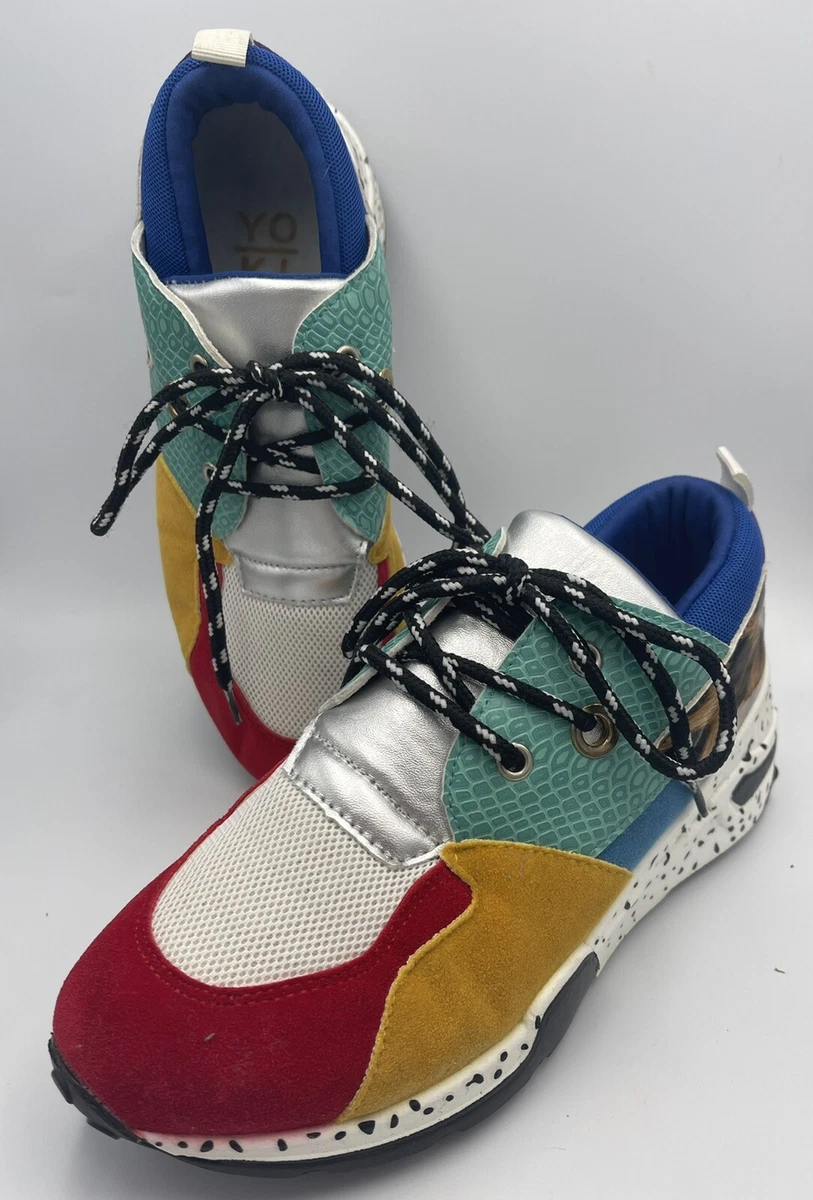 Yoki Women s Clint 16 Multicolor Athletic Shoes Size 7 Great Condition Shoes