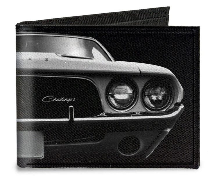 1976 Dodge Challenger Black & White- Buckle Down Brand Bi-Fold