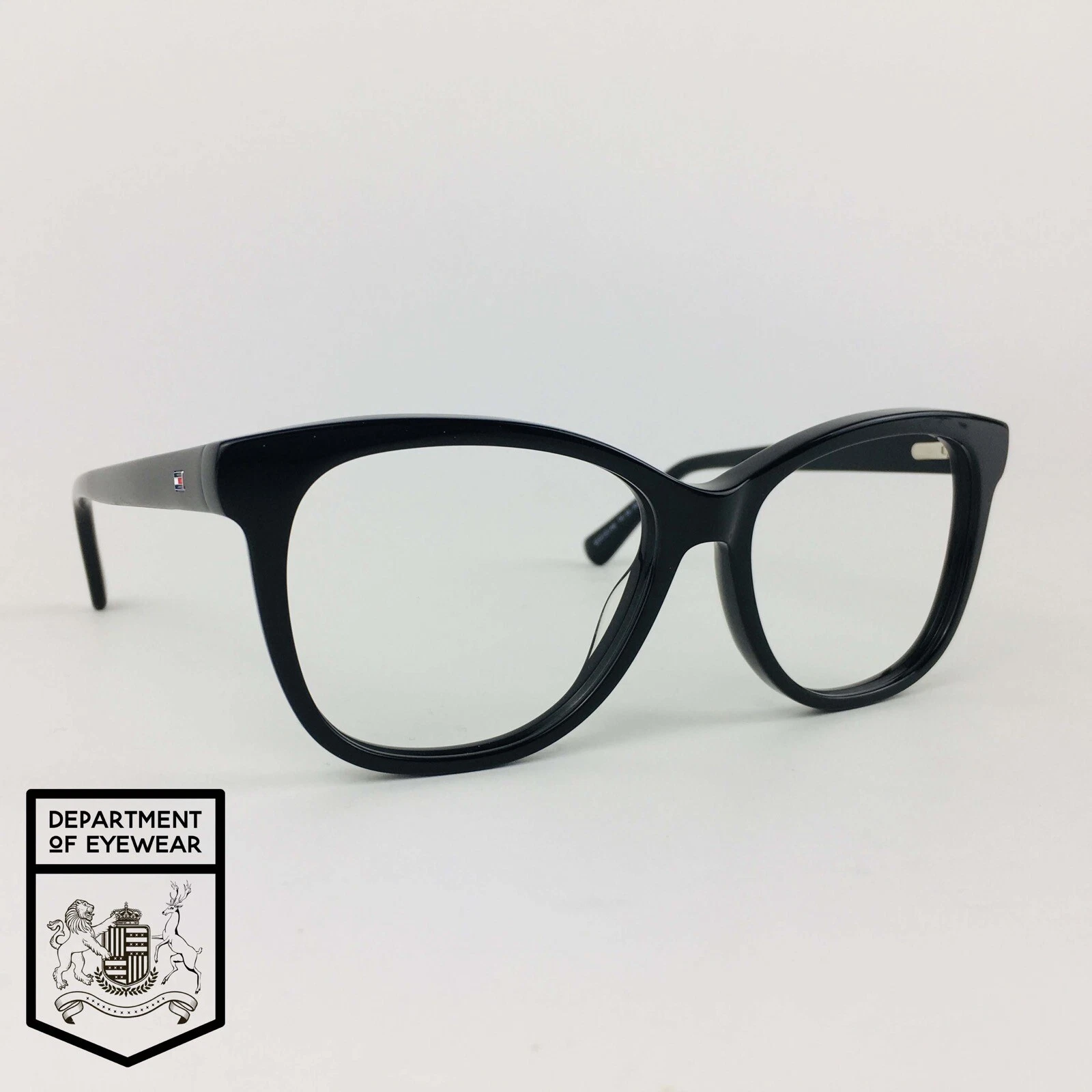 TOMMY HILFIGER eyeglasses BLACK CATS EYE glasses frame MOD: TH 93 30706040