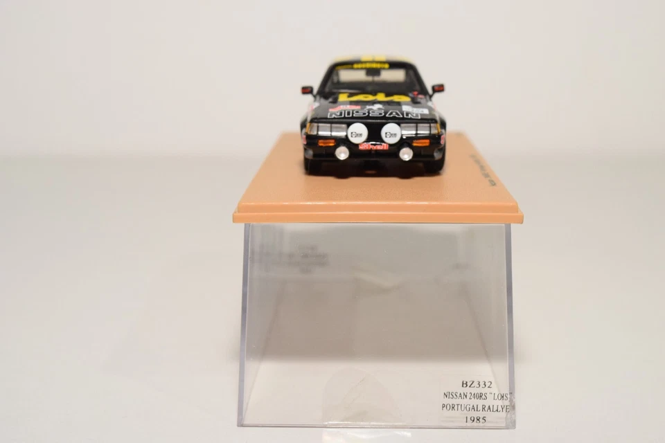 B7 1:43 BIZZARRA BZ332 NISSAN 240RS 240 RS LOIS PORTUGAL RALLYE 1985 MIB - Immagine 4 di 4