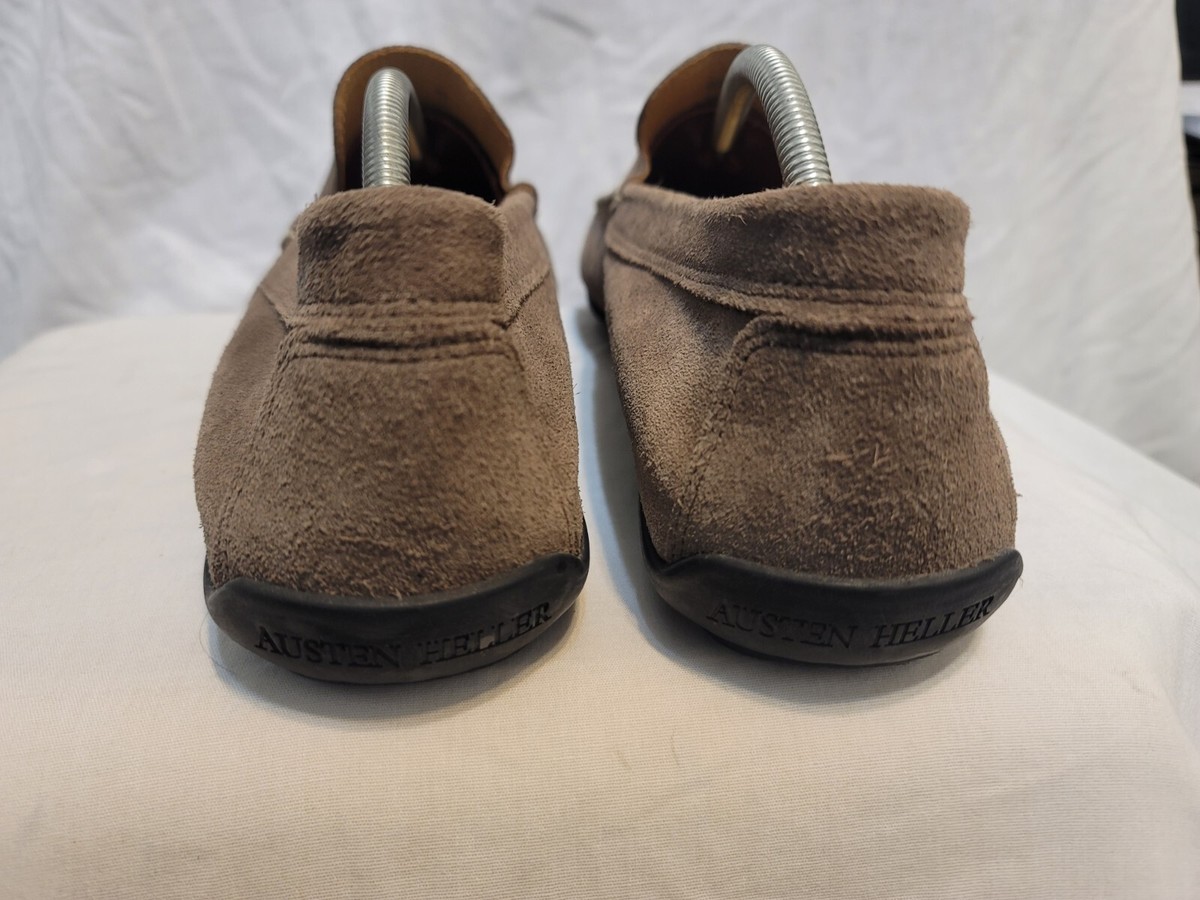 Austen Heller Mens Suede Loafers Sz 13 | eBay