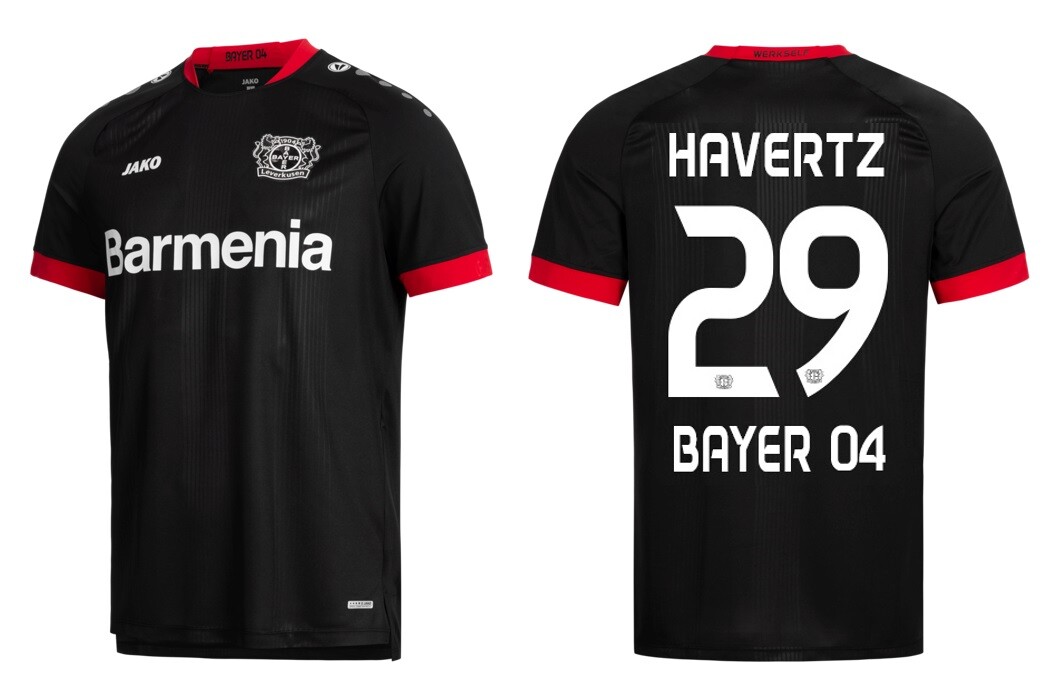Trikot JAKO Bayer 04 Leverkusen 2020-2021 Home - Havertz 29 I Heim