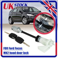 Bonnet Release Lock Latch w/ 2 Keys For FORD FOCUS MK2 Repair Set Kit 2004-2012