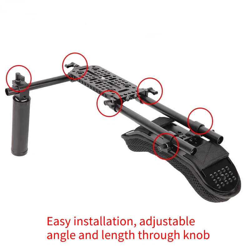Niceyrig Single Handheld Shoulder Kit Shoulder Mount Rig For Snoy FS7 FX6 Camera - Image 4 of 4