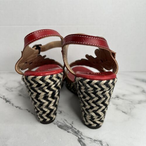 l artiste shoes 38 Spring Step Rhianna Red Multi. New In Box - Picture 3 of 9