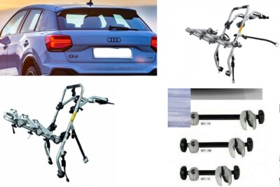 FAHRRADTRÄGER HINTEN 3 SCHIENEN FÜR AUDI Q2 BJ 2022 3 FAHRRÄDER HERREN DAMEN MB