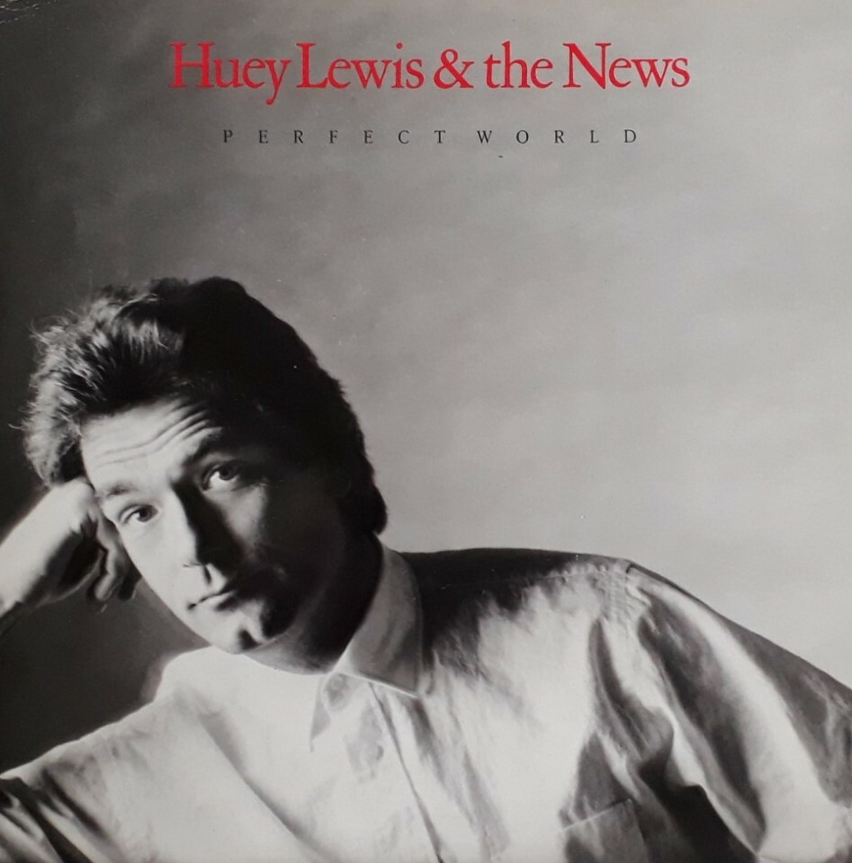 Huey Lewis-Perfect World/Slammin' Vinyl 7"" Single.1988 Chrysalis HUEY 10.