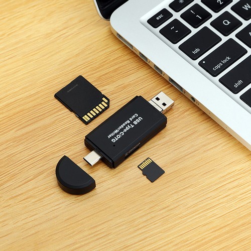 Easy Cards Reader Micro SD Android Flash Drive Smart Memory Card Reader Type C - Picture 12 of 12