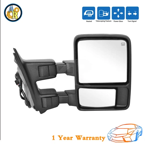 ★Right Power Heated Mirror Turn Signal For 09-16 Ford F-250 Super Duty Truck