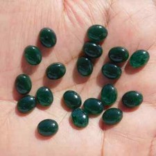 WHOLESALE NATURAL GREEN AVENTURINE CABOCHON OVAL SHAPE LOOSE GEMSTONE