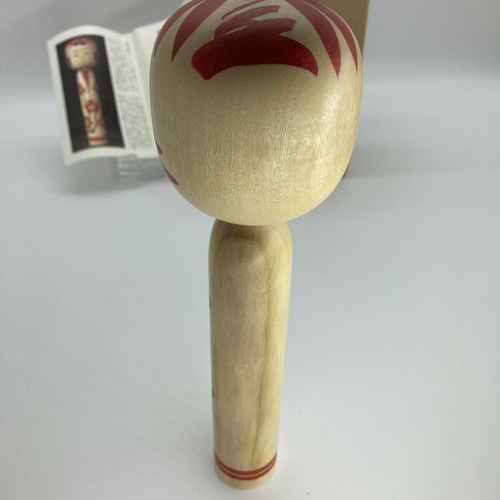 Bambola Kokeshi con scatola descrizione La gemma del maestro artigiano tradizionale Togatta - Foto 10 di 19
