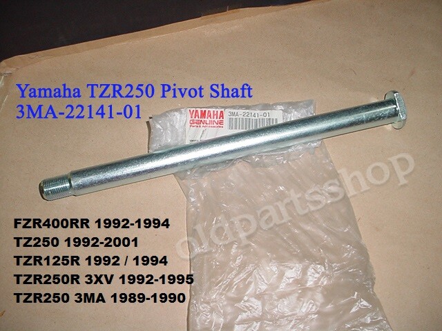 Yamaha FZR400 TZ250 TZR125 TZR250 Rear Arm Pivot Shaft OEM Swing