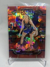 Jacy Sheldon 2024 Panini Select WNBA RC Red Ice Concourse Rookie #60 Wings