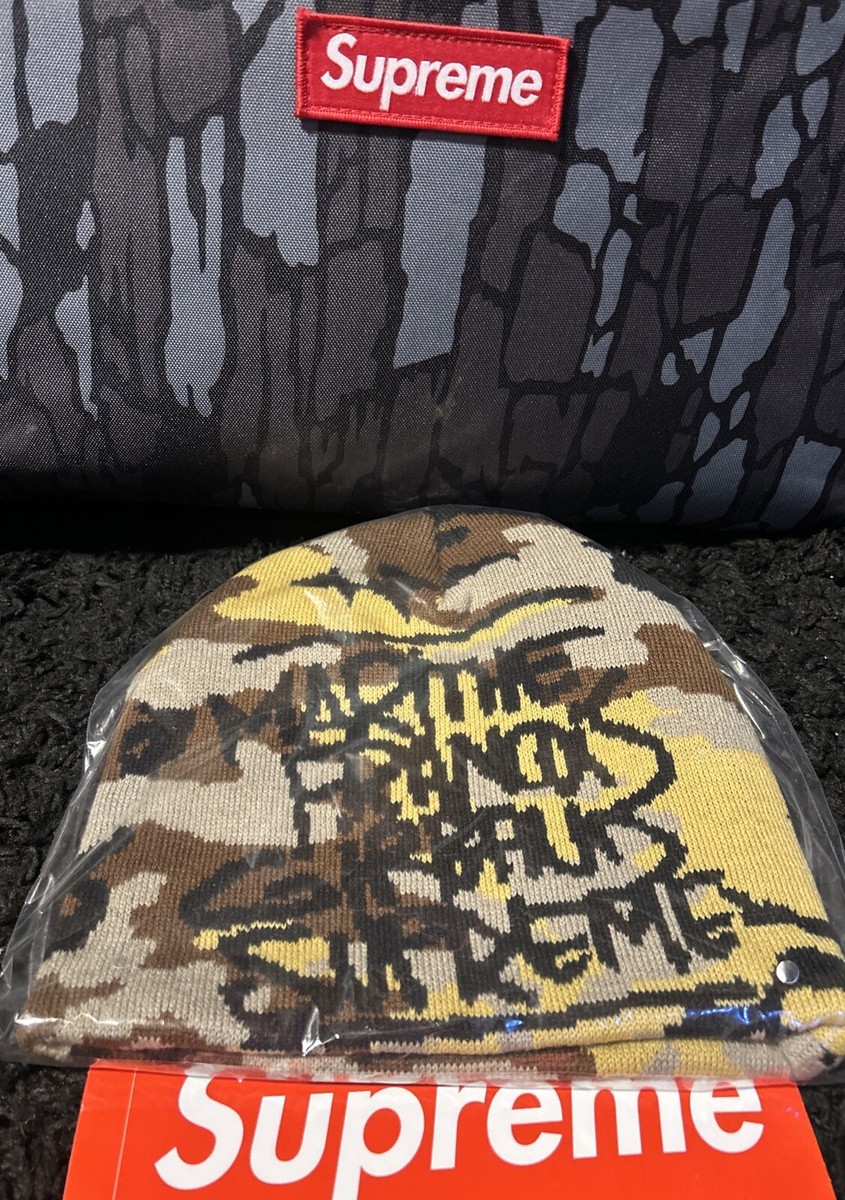 🔥Supreme X Marithé + François Girbaud Beanie| Camo| SS25