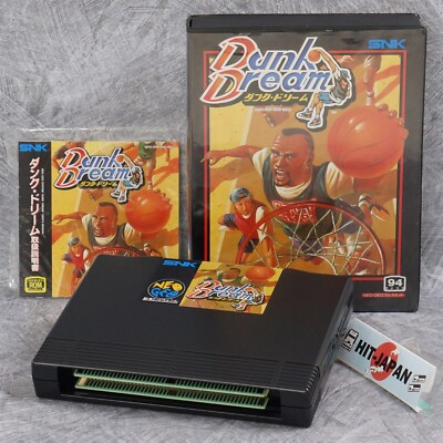 Flyer Rare SNK Neo Geo AES - Dunk Star (Dunkstar) - Japonais - Chirashi