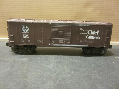 K-LINE SANTA FE SF  BILLBOARD BOX CAR MAP CAR