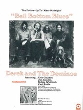 1971 Derek & The Dominos "Bell Bottom Blues" Release  Industry Promo Reprint Ad