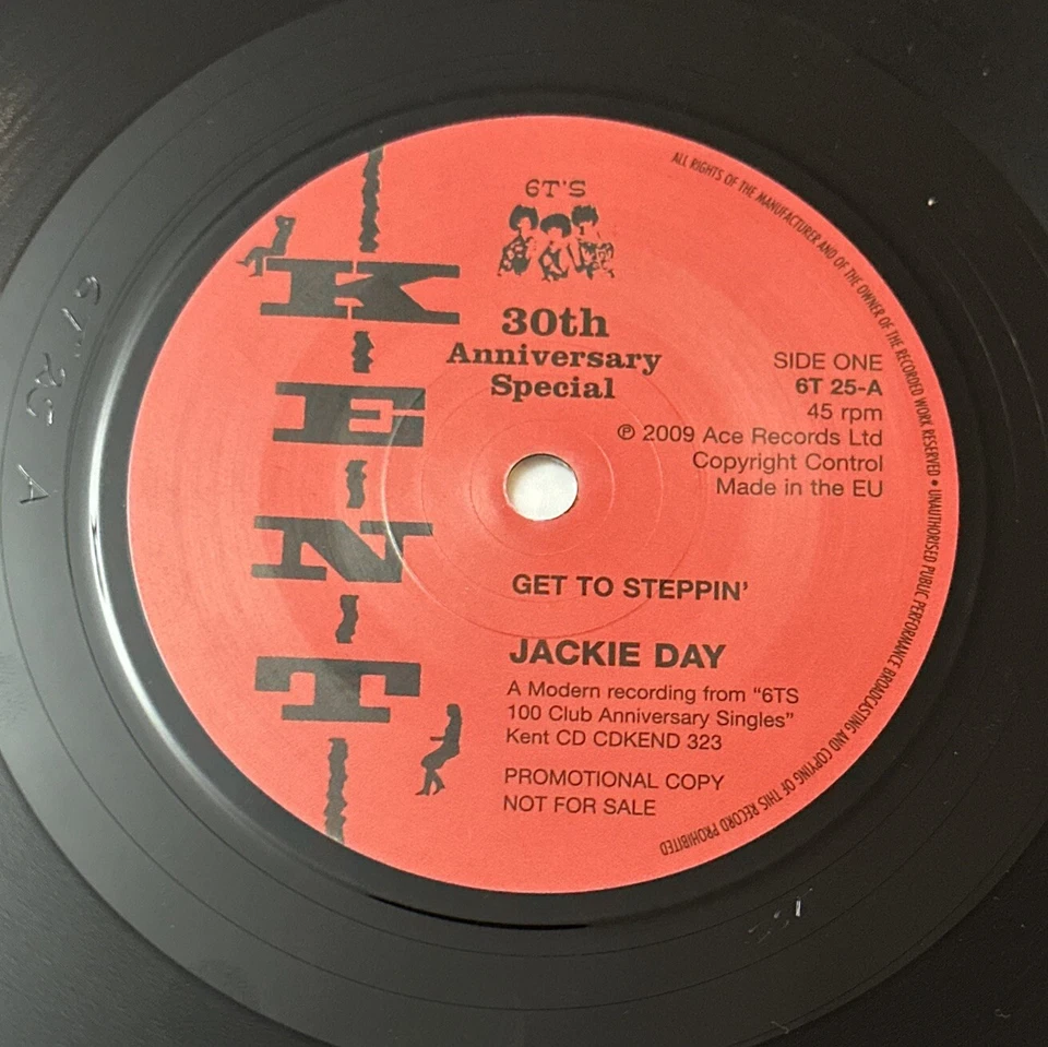 Jackie Day - Get To Steppin' Rare 30th Anniversary Special 7” Northern Soul EX - Bild 4 von 4