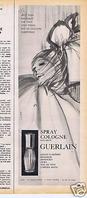 Werbung Advertising 026 1964 Guerlain le Spray Cologne