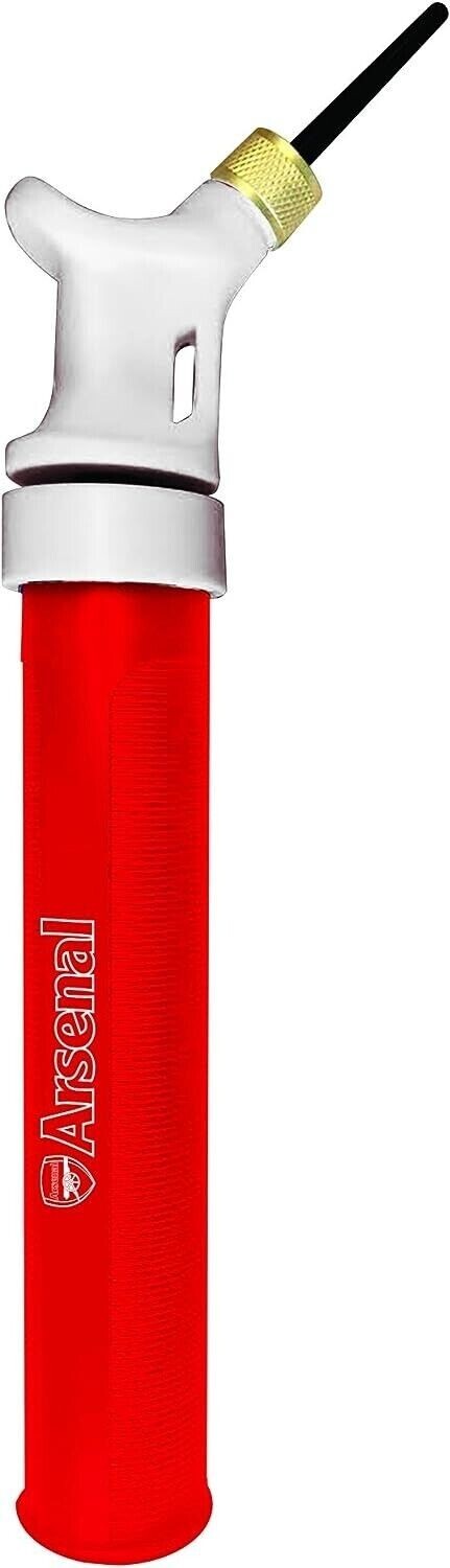 Team Red Dual Action Football Pump, Sports Direct - Image 2