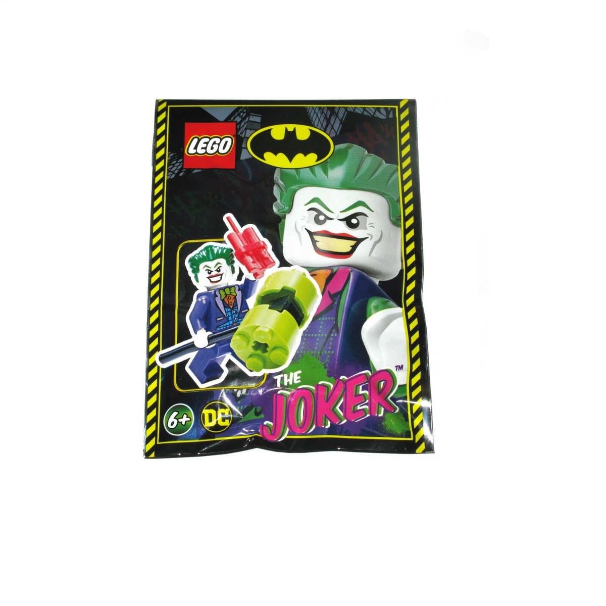LEGO DC The Joker Minifigure Foil Pack #2 (211905) w/ Hammer