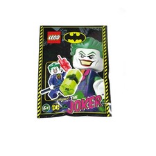 LEGO DC The Joker Minifigura Foil Pack #2 (211905) con Martillo y Dinamita (sh515)