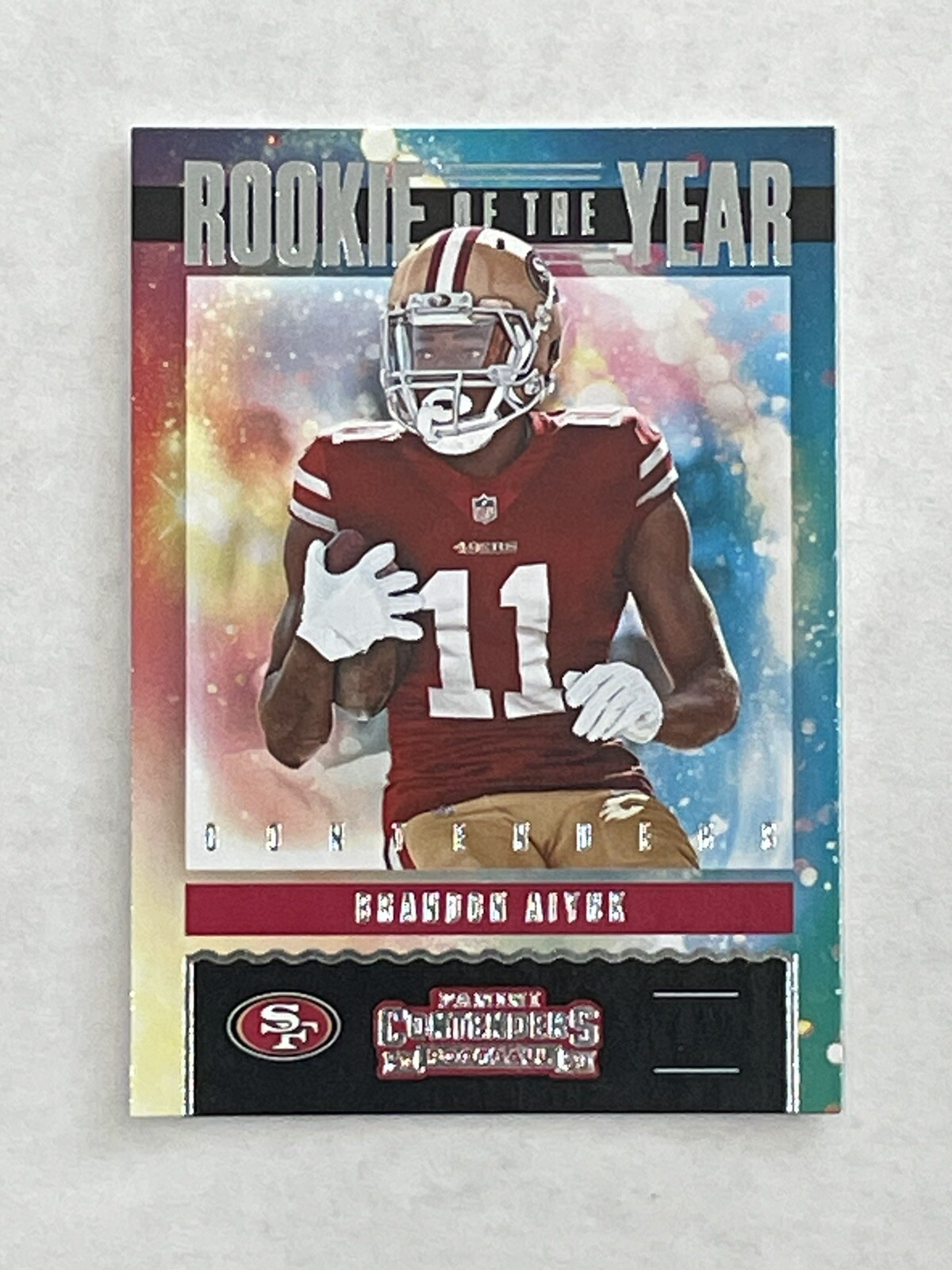 2020 Contenders Rookie of the Year Contenders Brandon Aiyuk #RY-BA RC