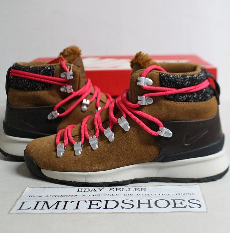 WMNS NIKE ZOOM MID ASTORIA BOOTS ALE BROWN VELVET BROWN 599489 220