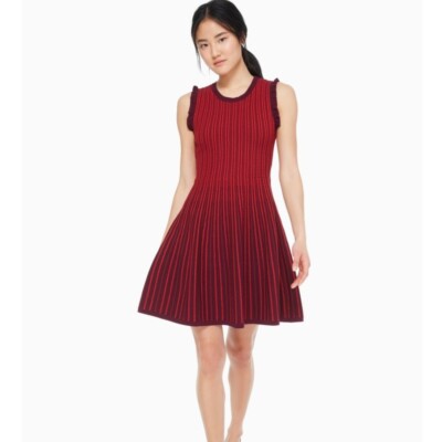 kate spade knit dress KATE SPADE New York Pacific Petals Knit Dress in Aruba Blue Size XXL Modest Soft