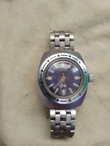 Reloj mecánico Vostok Amphibian 2209 fabricado en la Unión Soviética - Imagen 3 de 23