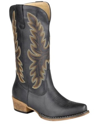 Roper Women's Sundown Western Boot - Snip Toe - 09-021-1566-3747 BL
