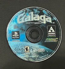 Galaga: Destination Earth Sony PlayStation 1 Disc Only Tested 2000
