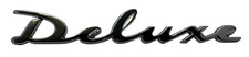 New Old Stock Deluxe Script Name Plate Emblem For 1949 Desoto Models 1244365